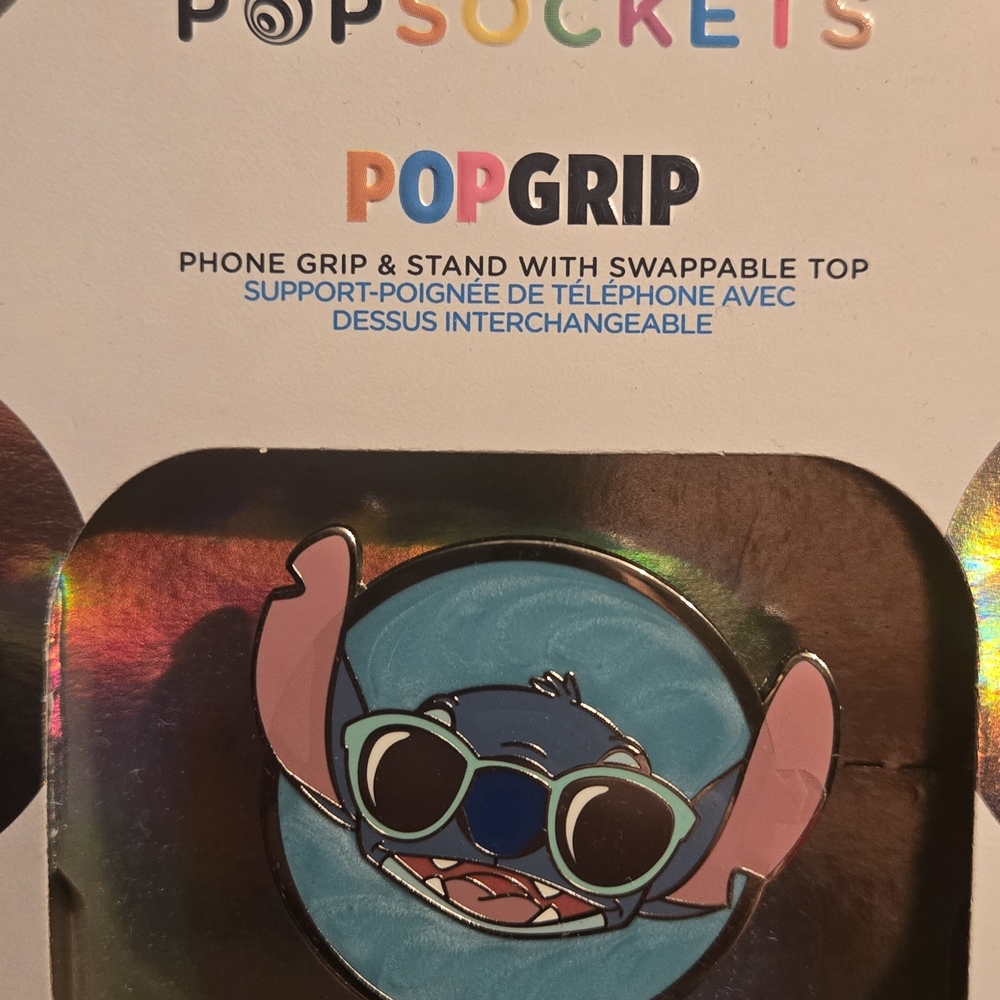 PopSocket PopGrip Phone Grip & Stand - Blue with Character Design